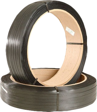Fita de Arquear PP (preta) 10mm, 13mm e 16mm